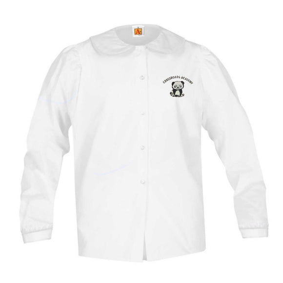 L/S Peter Pan w/ Crossroads Logo