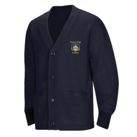 V-Neck Cardigan w/ HRA Logo