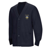V-Neck Cardigan w/ HRA Logo
