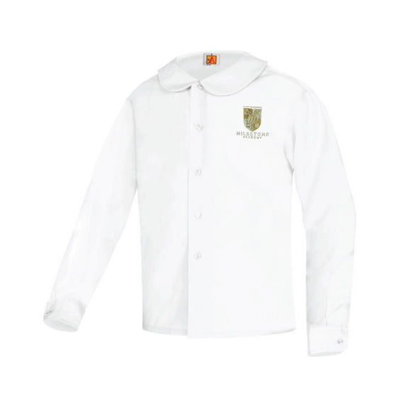 L/S Peter Pan w/ Milestone Logo