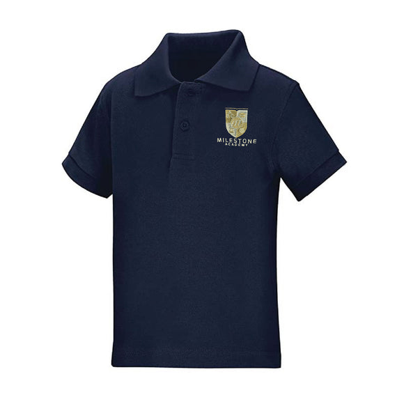 S/S Polo w/ Milestone Logo