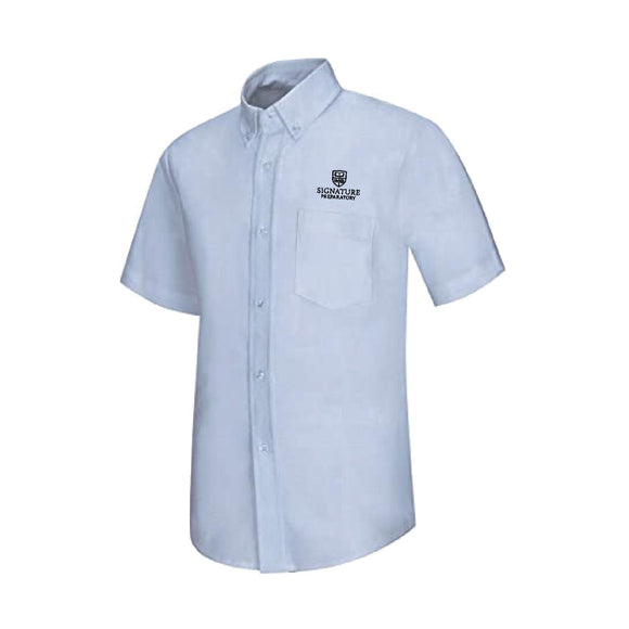 * Boys S/S Oxford w/ Signature Prep Logo (All Grades)